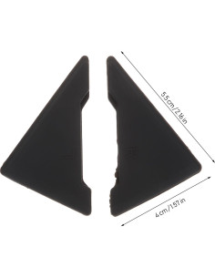 Protectores de Esquinas de Puertas de Coche LIFKOME 4 Pcs 2