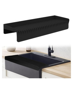 Protector de Borde de Silicona TAEYONK 10.16x50.8cm Negro