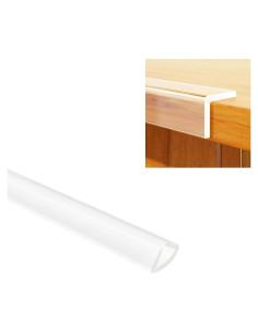 Moldura de Borde de Silicona Hiyoo 5m Transparente 15mm