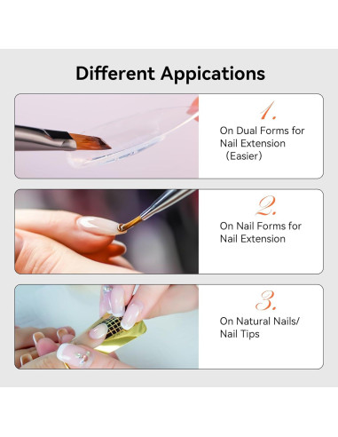 Kit de Gel Constructor Transparente Makartt 30g - Uñas Duraderas