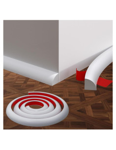 Moldura Flexible Cuarto Redondo WUMUTI 401.3 cm Blanca