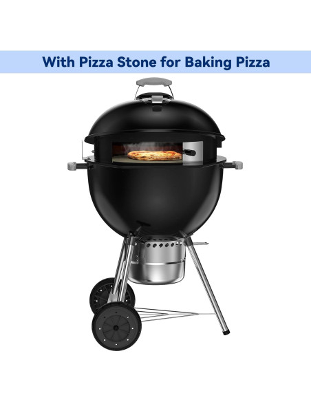 Kit Rotisserie 2 en 1 Skyflame con Anillo para Pizza 57 cm