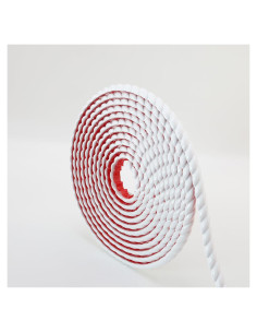 Moldura autoadhesiva flexible Taaizau 5m x 1.5cm blanca