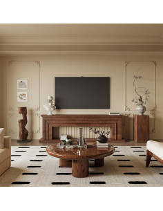 Kit de Molduras de Pared Premontadas YU LI 3DH 8 Esquinas Blancas 2