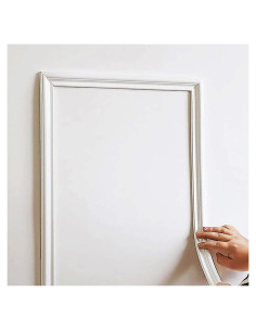 Moldura de Pared Autoadhesiva LaRolls 0.9in x 5m Blanca