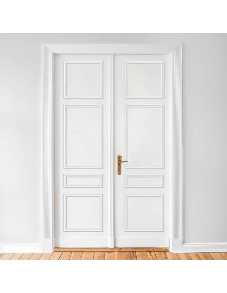 Moldura de Decoración de Pared Autoadhesiva moonoom 20 pies