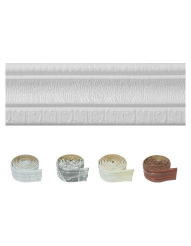 Moldura de espuma autoadhesiva WAPANE 457.2 cm x 7.87 cm