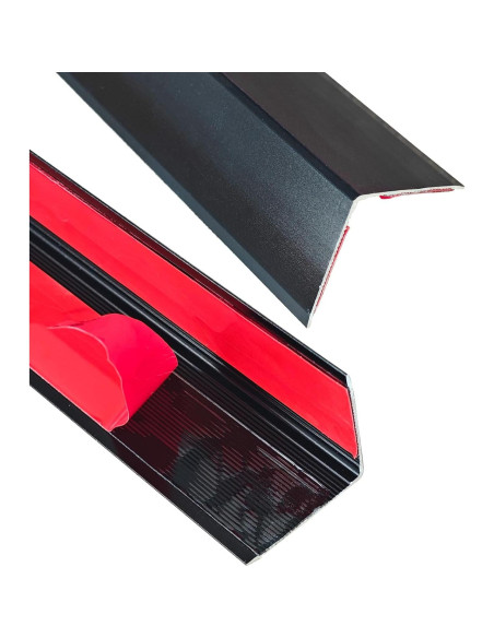 Protectores de Esquinas NeatiEase de Aluminio Negro 1.22m 2pcs