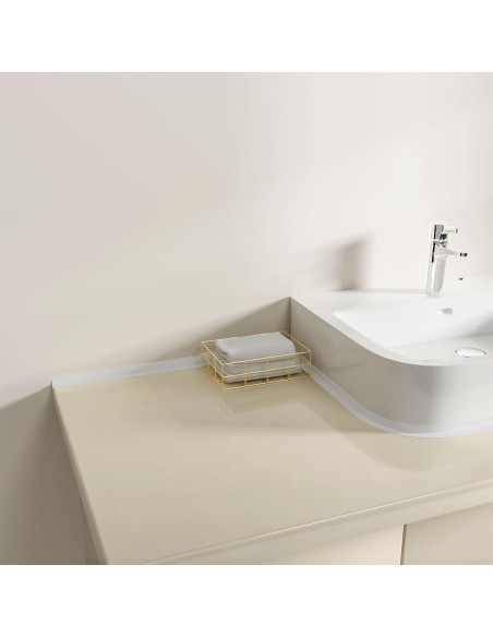 Moldura de Esquina Flexible Raycity 36 Pies Blanco PVC