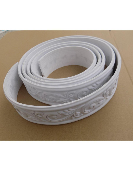 Moldura de Corona Flexible Zhangbl 292.1 cm Decoración Interior