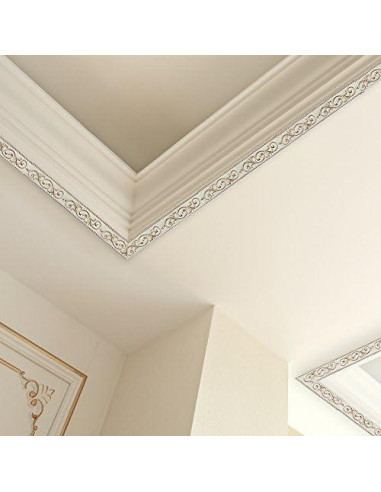 Moldura de Corona Flexible Zhangbl 292.1 cm Decoración Interior