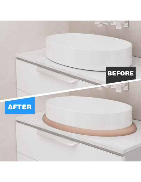 Moldura Flexible de Silicona Ahua Walsong 401.3 cm Marrón