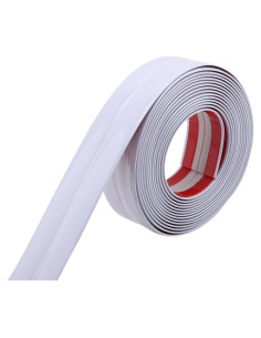 Moldura de Pared Multifuncional Trimold 5m x 2cm Blanco Brillante