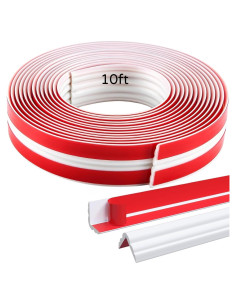 Moldura de Esquina Flexible Autoadhesiva Boorika 6.1m TPE