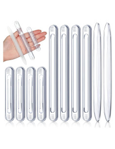 Tope de puerta Tallew, parachoques de silicona transparente, 10 piezas