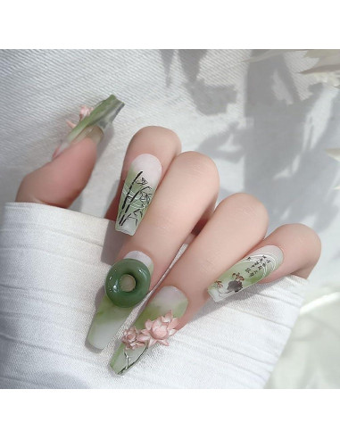 Molde de Arte de Uñas 3D Loto Silicona Dornail 3.5cm