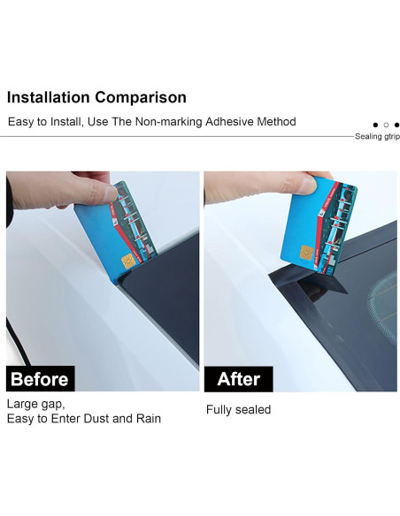 Tira de Sellado para Automóvil BOAOSI 14mm x 4.88m Goma