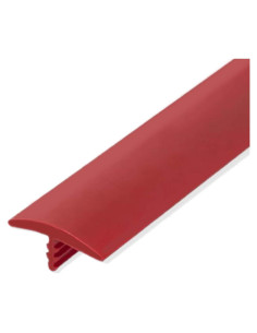 Moldura T Roja Flexible Edge Supply 19 mm x 7.62 m para DIY