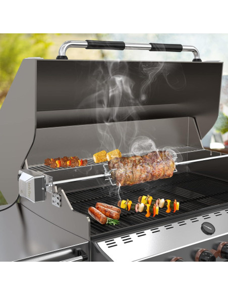 Kit Rotisserie Onlyfire 6022 Acero Inoxidable 18 kg