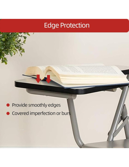 Moldura de goma T Aroilder 6.1m negra para bordes y estantes