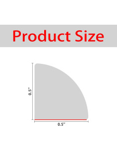 Moldura Cuarterona Flexible Risunpet 198 cm Autoadhesiva Blanca 2