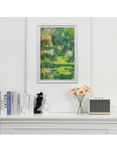 Moldura de Riel de Silla Autoadhesiva TPE Blanca 2.99m 2