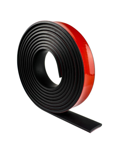 Tiras de goma autoadhesivas LSGCQ 2.54 cm x 0.32 cm x 3.05 m