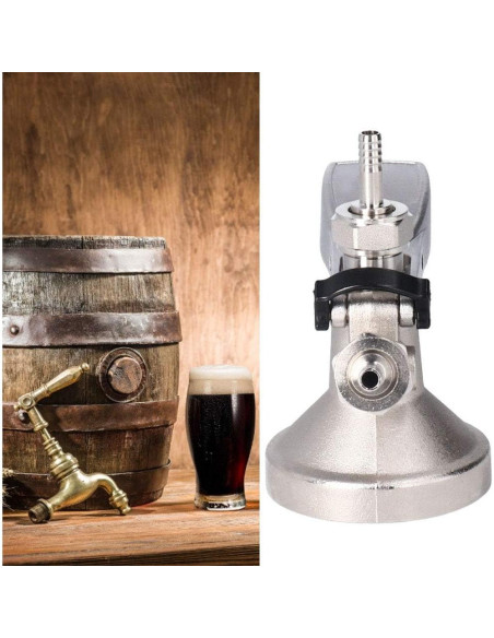 Acoplador de Barril Yosoo G5/8 para Cerveza y Vino