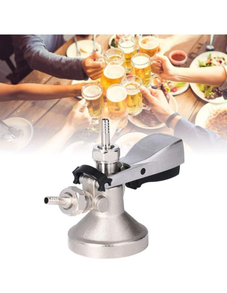 Acoplador de Barril Yosoo G5/8 para Cerveza y Vino