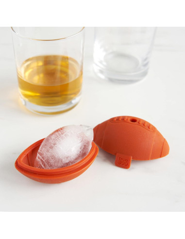 Molde de Hielo de Fútbol True Zoo 5.08 cm Silicona Apto Lavavajillas