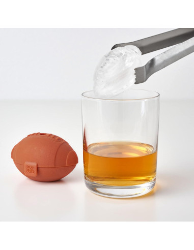 Molde de Hielo de Fútbol True Zoo 5.08 cm Silicona Apto Lavavajillas