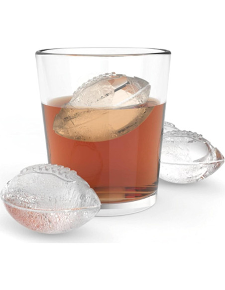 Molde de Hielo de Fútbol True Zoo 5.08 cm Silicona Apto Lavavajillas