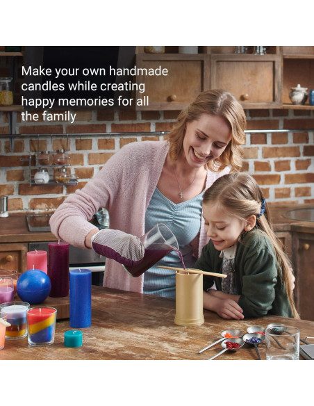 Juego de Moldes para Hacer Velas Cilíndricas Tienda de Velas