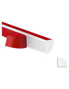 Moldura Flexible de Cuarto Redondo OBILAN 99 cm Autoadhesiva