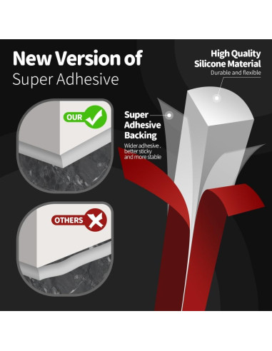 Moldura Flexible de Cuarto Redondo Joengoep 401.3 cm Blanca