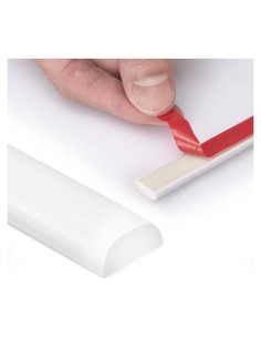 Tira de Moldura Autoadhesiva Art3dwallpanels 7.62 m Blanca