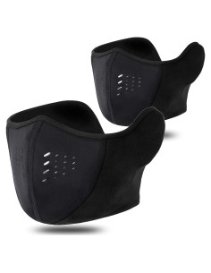 WTACTFUL 2-Pack Máscara Térmica Transpirable para Invierno