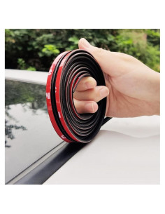 Tira de Sellado de Goma Turcee 14mm x 5M para Parabrisas