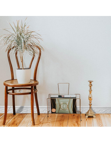 Moldura de Espuma Autoadhesiva WAPANE 3D 7.5 pies Blanca