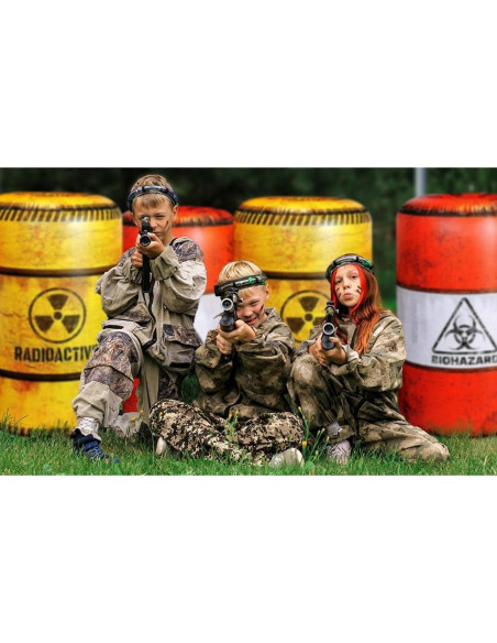 Paquete 4 Inflatables de Combate NINOSTAR para Niños