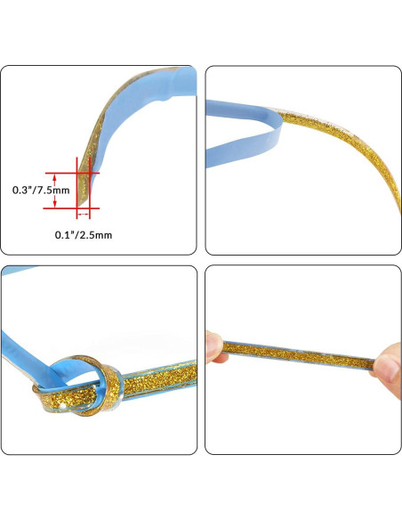 Moldura Autoadhesiva Flexible 3D Umbresen 0.76cm x 6.1m Blanco