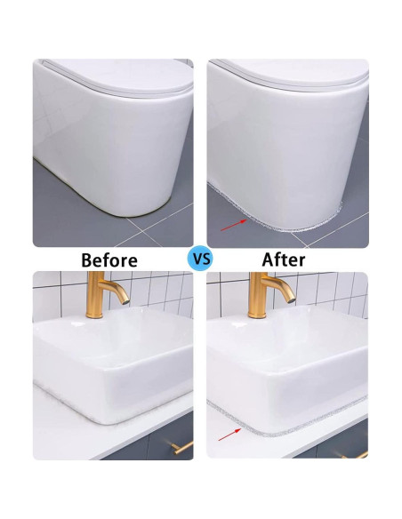 Moldura Autoadhesiva Flexible 3D Umbresen 0.76cm x 6.1m Blanco