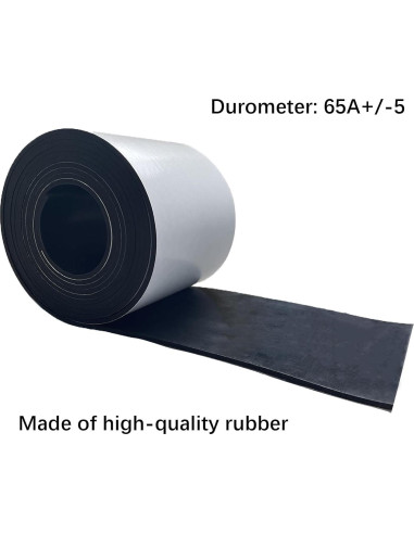 Tiras de goma sólida autoadhesiva Salimhib 4" x 3m x 0.3175cm
