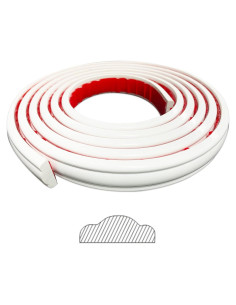 Moldura de Pared Autoadhesiva Gaahing 3m x 2.7cm Blanca