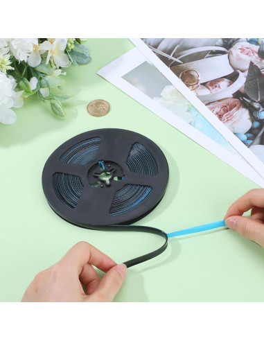 Cinta de Sellado Autoadhesiva GORGECRAFT 6m Negra PVC