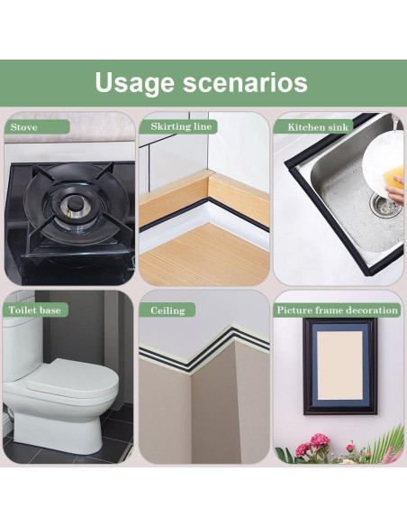 Cinta de Sellado Autoadhesiva GORGECRAFT 6m Negra PVC