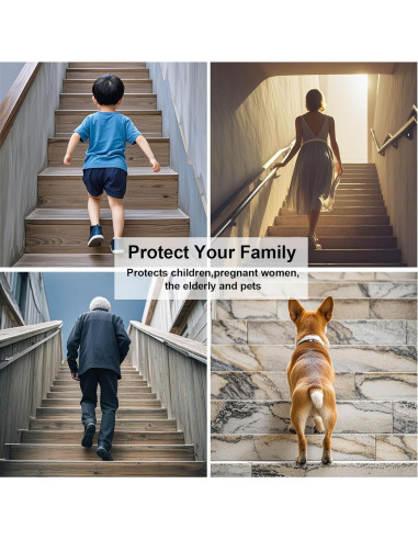 Protector de Borde de Escalera Jaspond 3.05m Antideslizante