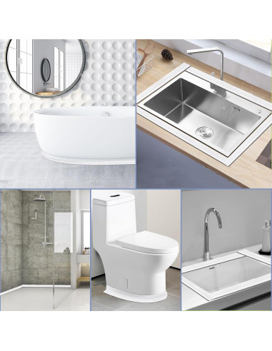 Cinta de Sellado Impermeable Autoadhesiva XIMOXIGU 3.4m