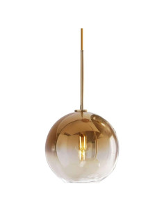 Luz Colgante de Vidrio Gradiente H XD GLOBAL 25cm Oro