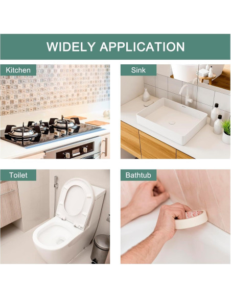 Cinta de Sellado Impermeable Autoadhesiva uxcell 38mm x 3.2m Beige Cinta de Sellado Impermeable Autoadhesiva uxcell 38mm x 3.2m Beige